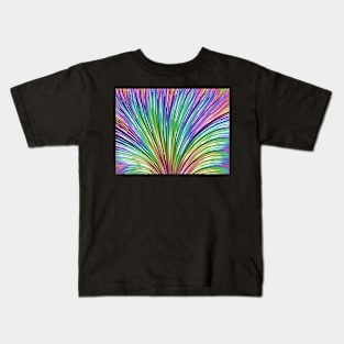 Rainbow of pastel colours Kids T-Shirt